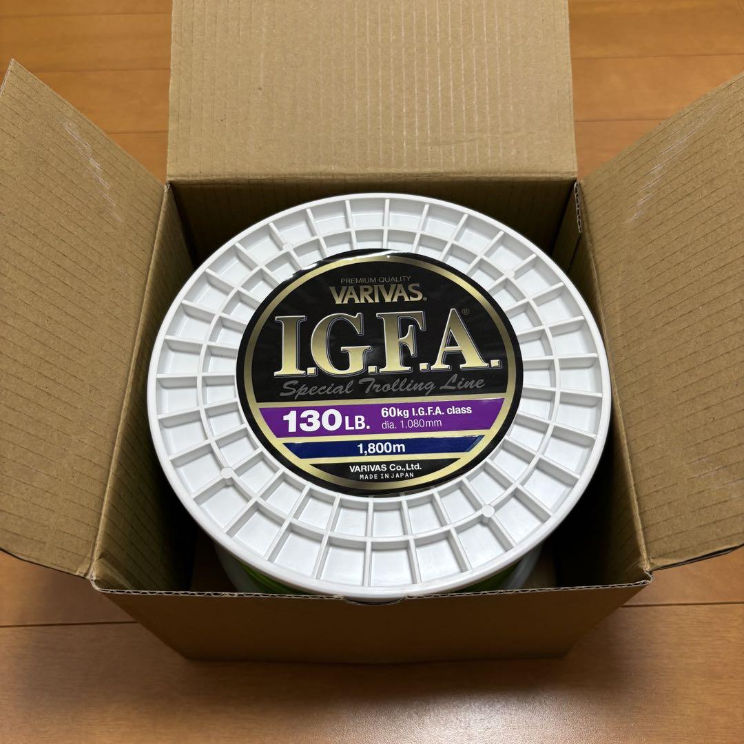 バリバス IGFA スペシャルトローリングライン　130LB 1800m