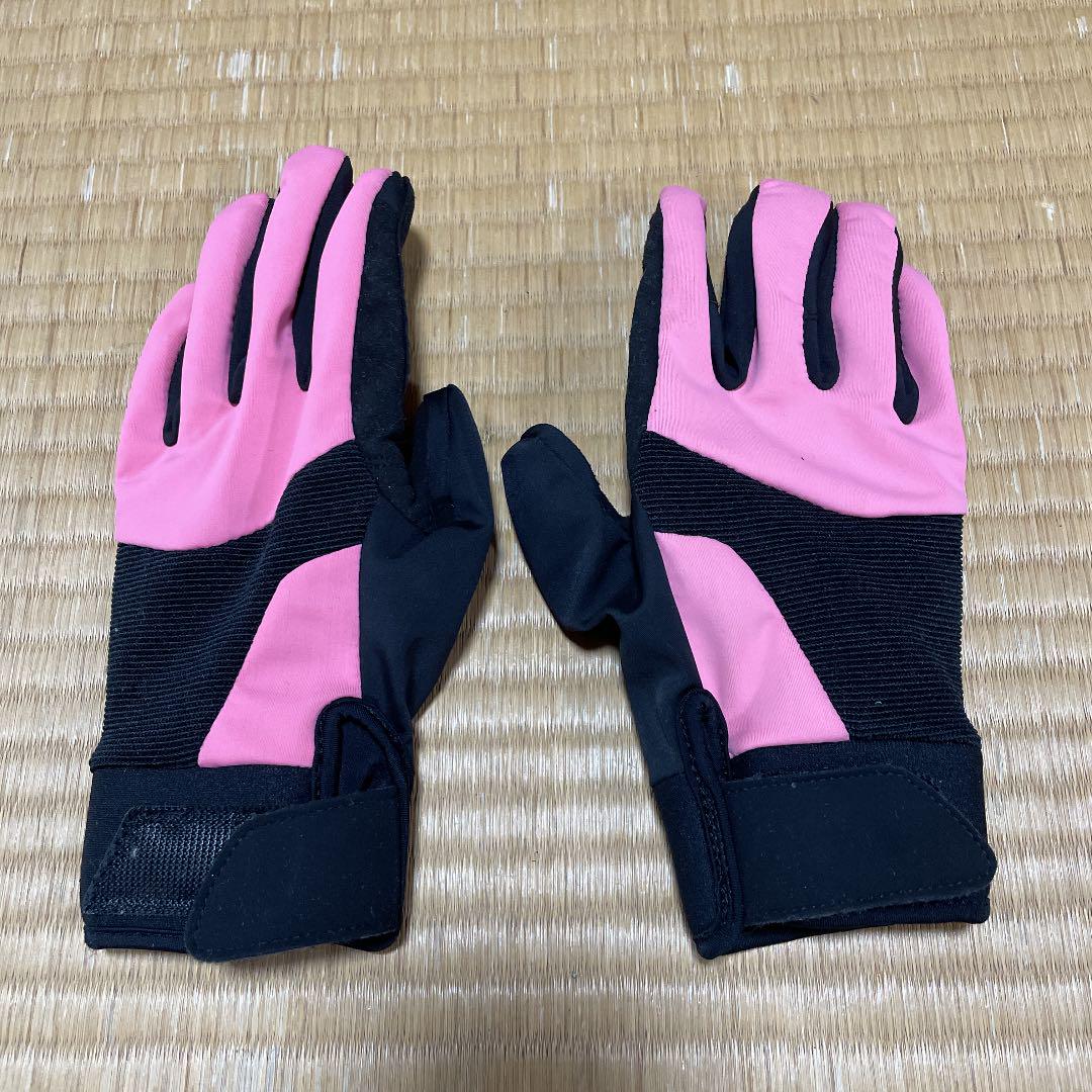 ロードバイク用 ジェルパッド入り冬用グローブ