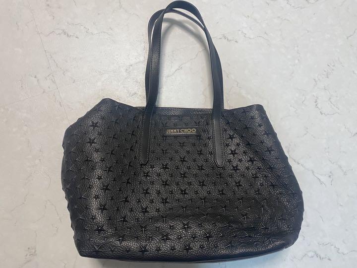 jimmy choo エンボストートバッグ - swietybrunon.eu