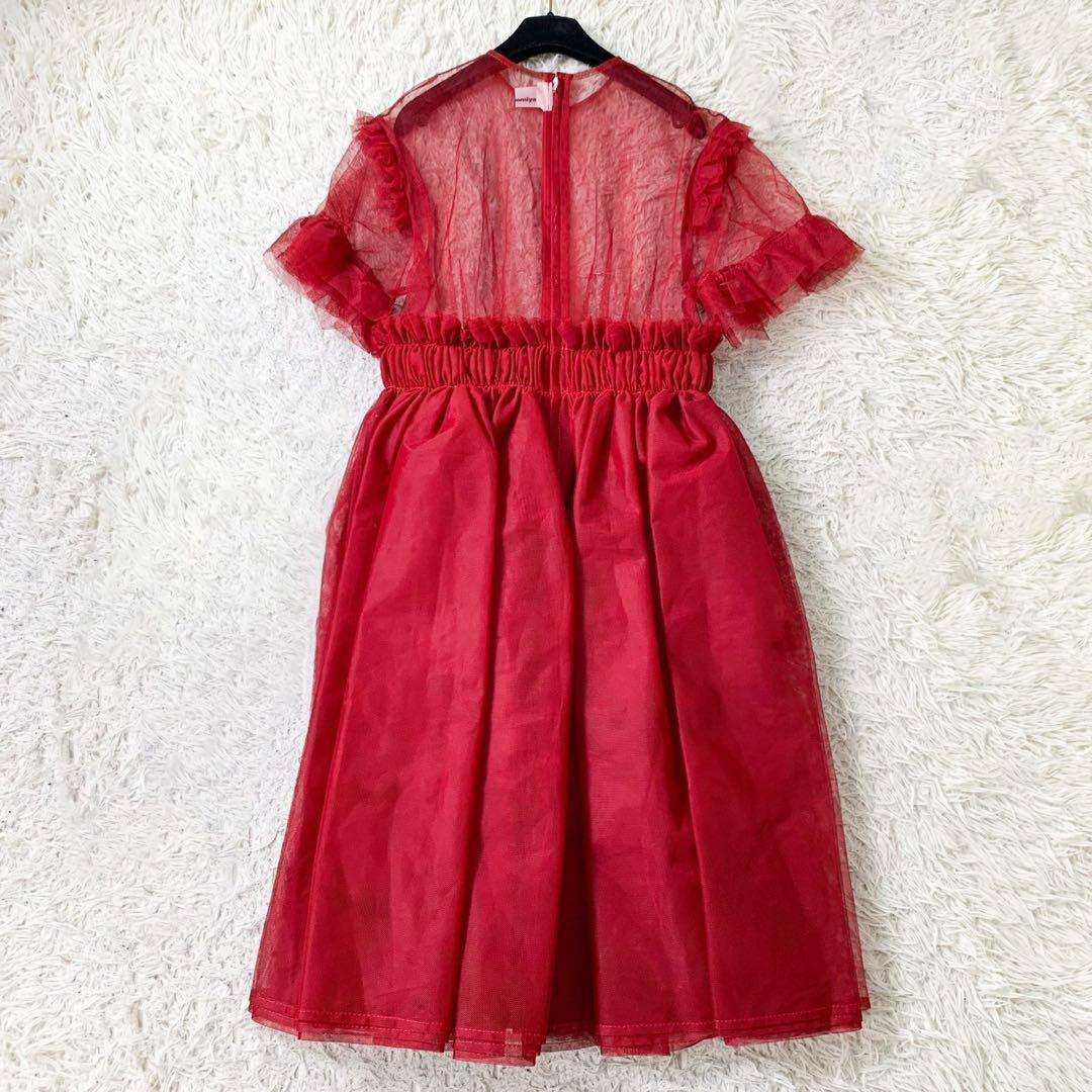 24AW ノワールケイニノミヤ ピンク チュールワンピース S 24AW ノワールケイニノミヤ ピンク チュールワンピース S - メルカリ