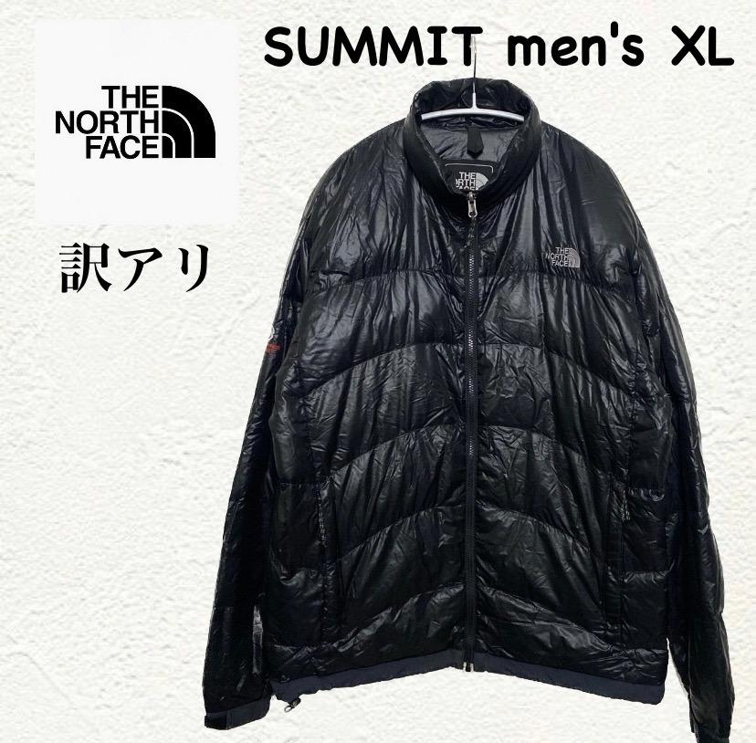 【激安】ライトダウンジャケット　ノースフェイス　サミット　黒　メンズ　XL　韓国