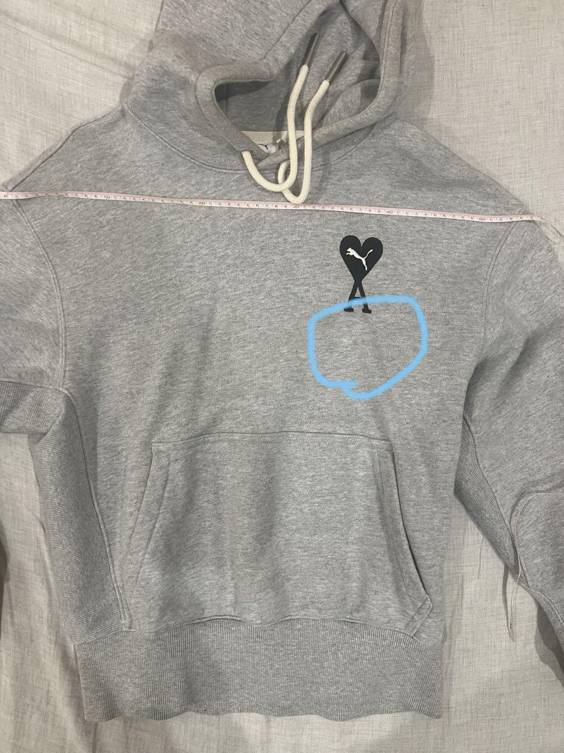 Ami X Puma コラボ　パーカー　グレー　S