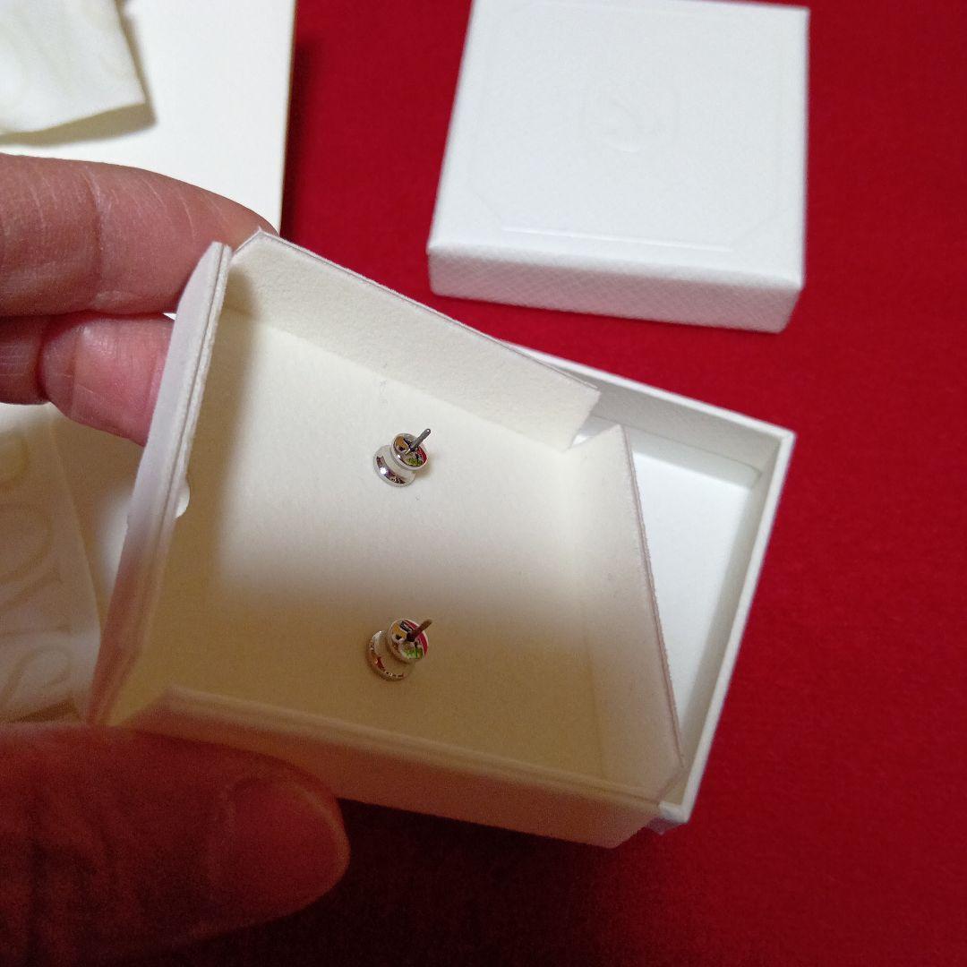 美品❣️ Swarovski シルバー ドロップピアス ギフト