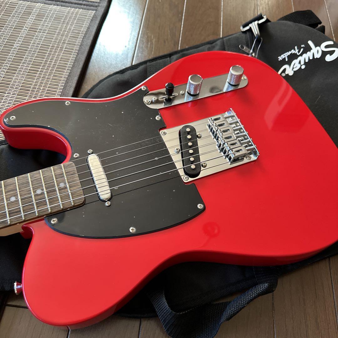 Squier Sonic Telecaster エレキギター 赤 動作良好 ギター Squier Sonic Telecaster エレキギター 赤 動作良好 ギター