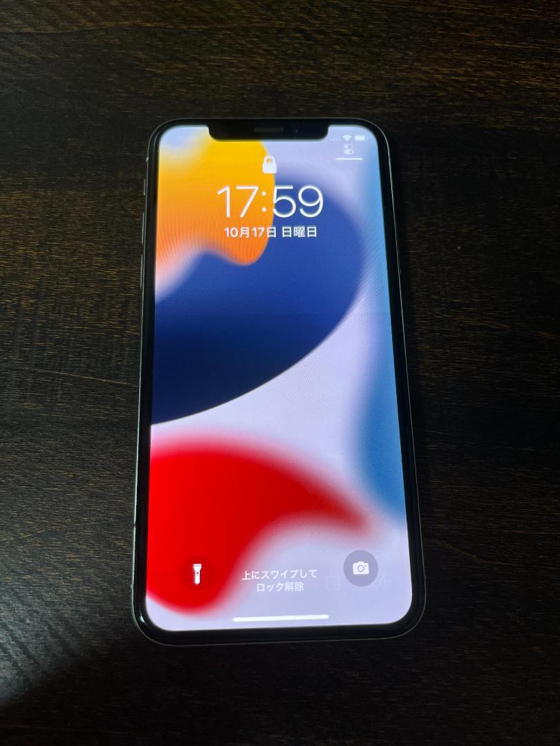 iPhoneX シルバー SIMロック解除済み KSbCf-m16449877177 256GB 最安値安い