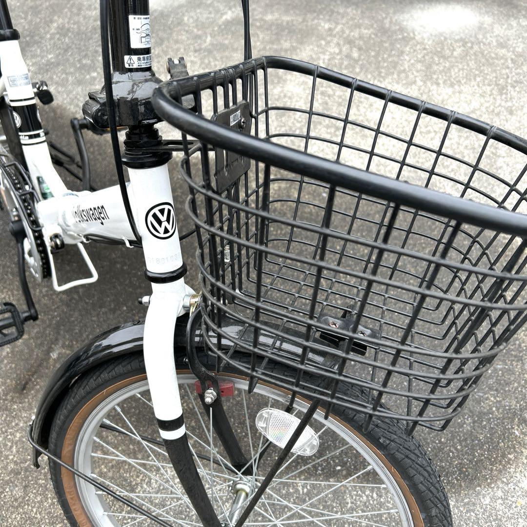 【日本産】 ホルクスワーゲン 自転車 ワイヤーロック付 自転車本体