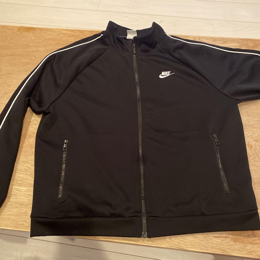 NIKE ジャージ 上下セットアップ メンズ ブラック 白2本
