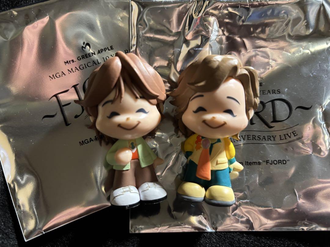 ミセスグリーンアップル　FJORD 限定特典3点セット＋うちわ＋バッチフィギュア Mrs GREEN APPLE FJORD グッズ3点セット（うちわは含みません