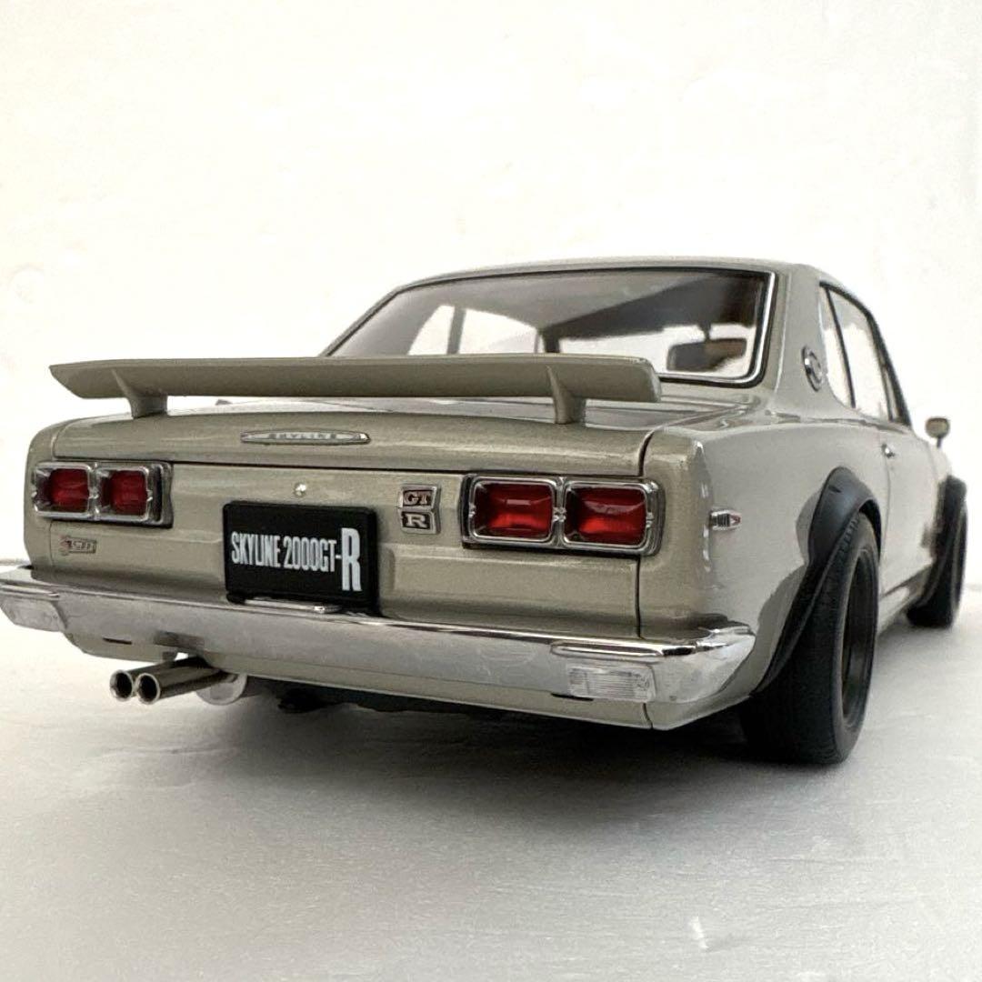オートアート スカイラインGT-R 1/18 チューンドバージョン ハコスカ
