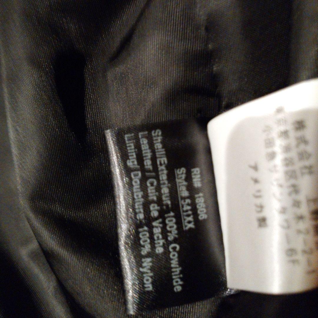 Schott レザーシングルライダースジャケット 541xx 40
