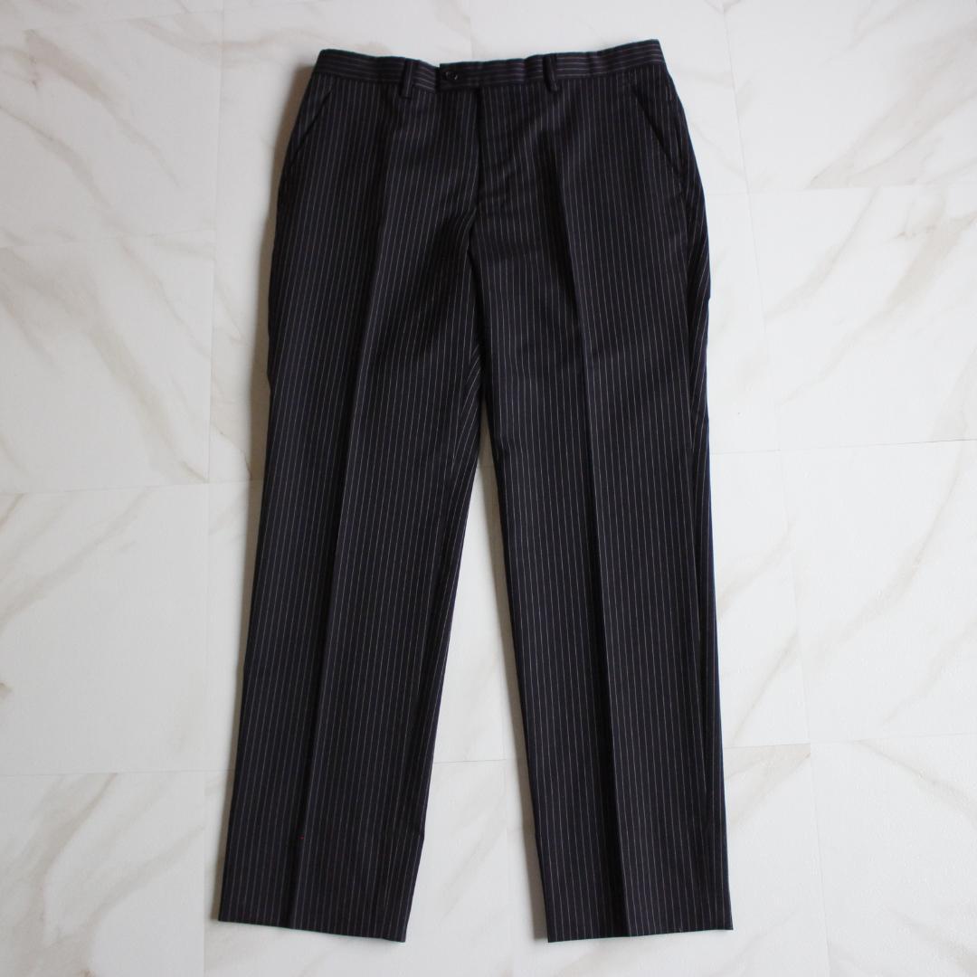 paul smith セットアップスーツ Mサイズ ストライプ ブラック