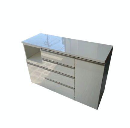 美品 ❗ ニトリ　キッチンカウンター　幅140cm　レンジ台　スロークローザー