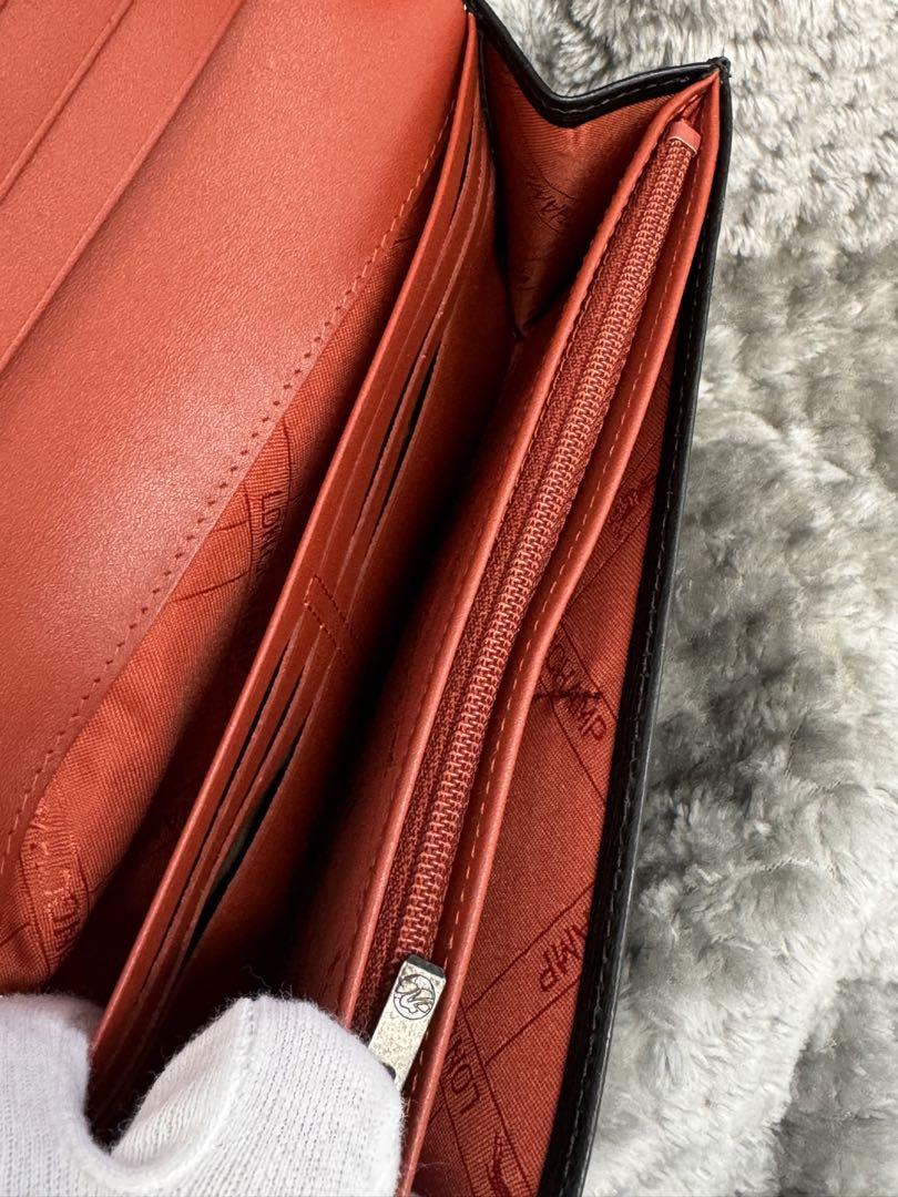 LONGCHAMP ロンシャン　長財布　ロゾ　ブラック　未使用品