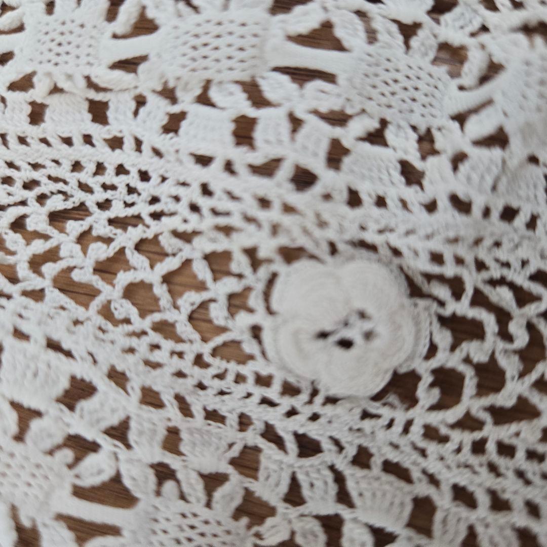 エディットフォールル購入 フランス アンティークレース ブラウス➁