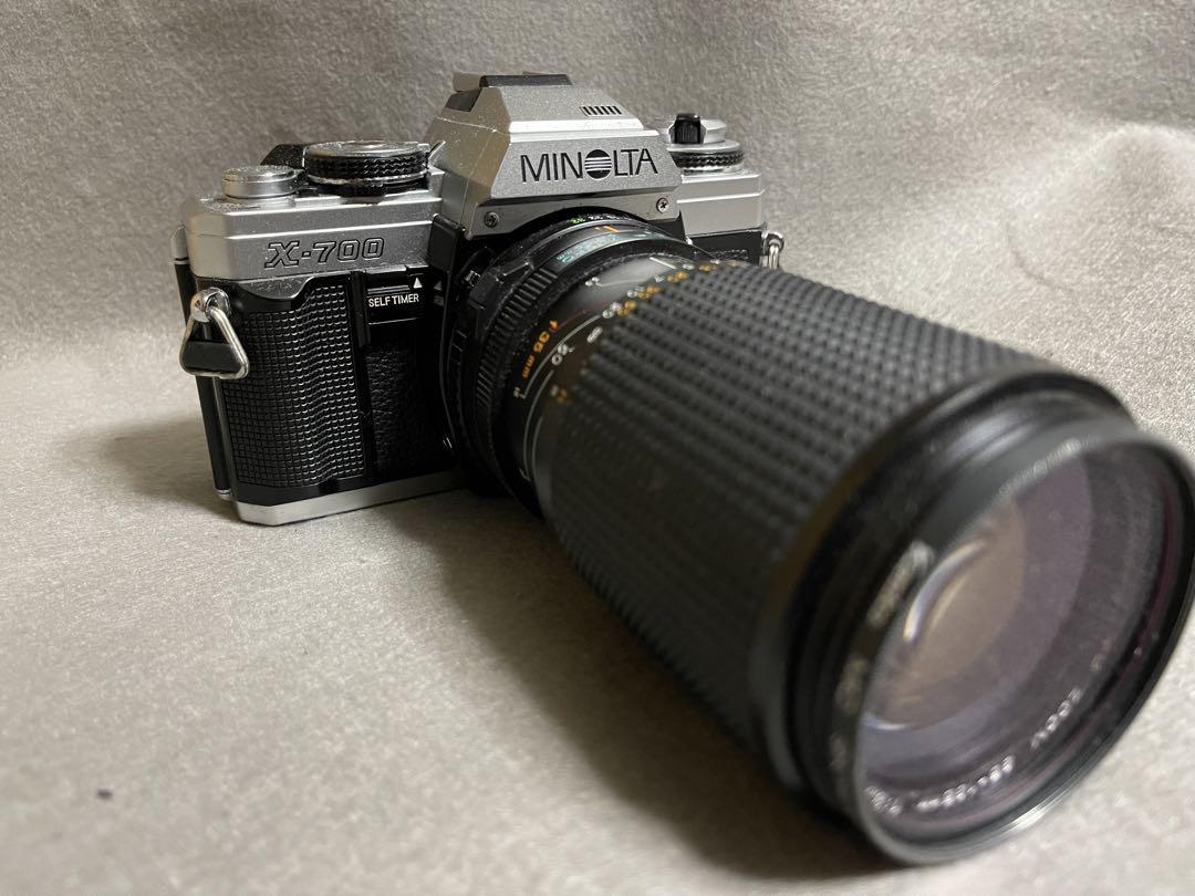 MINOLTA X700 シルバー　オマケレンズ付き