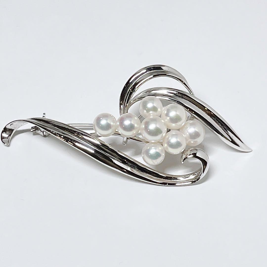 極美品✨MIKIMOTO ミキモト アコヤパール　ブローチ
