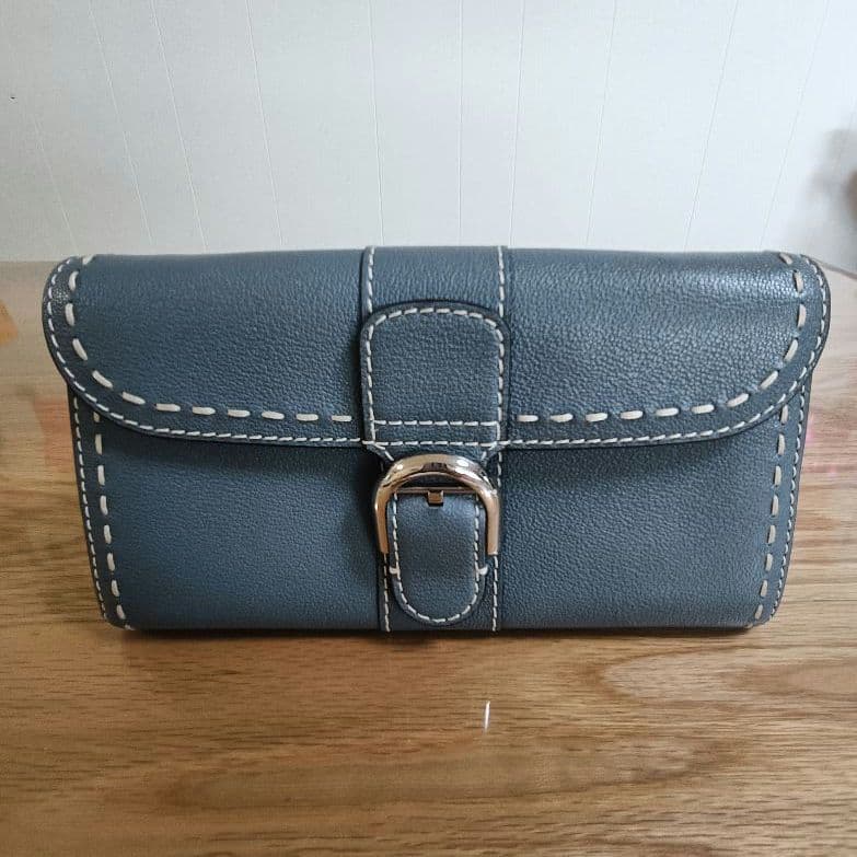 ■美品■ Delvaux デルボー　ブリヨン　ロングチェーンウォレット