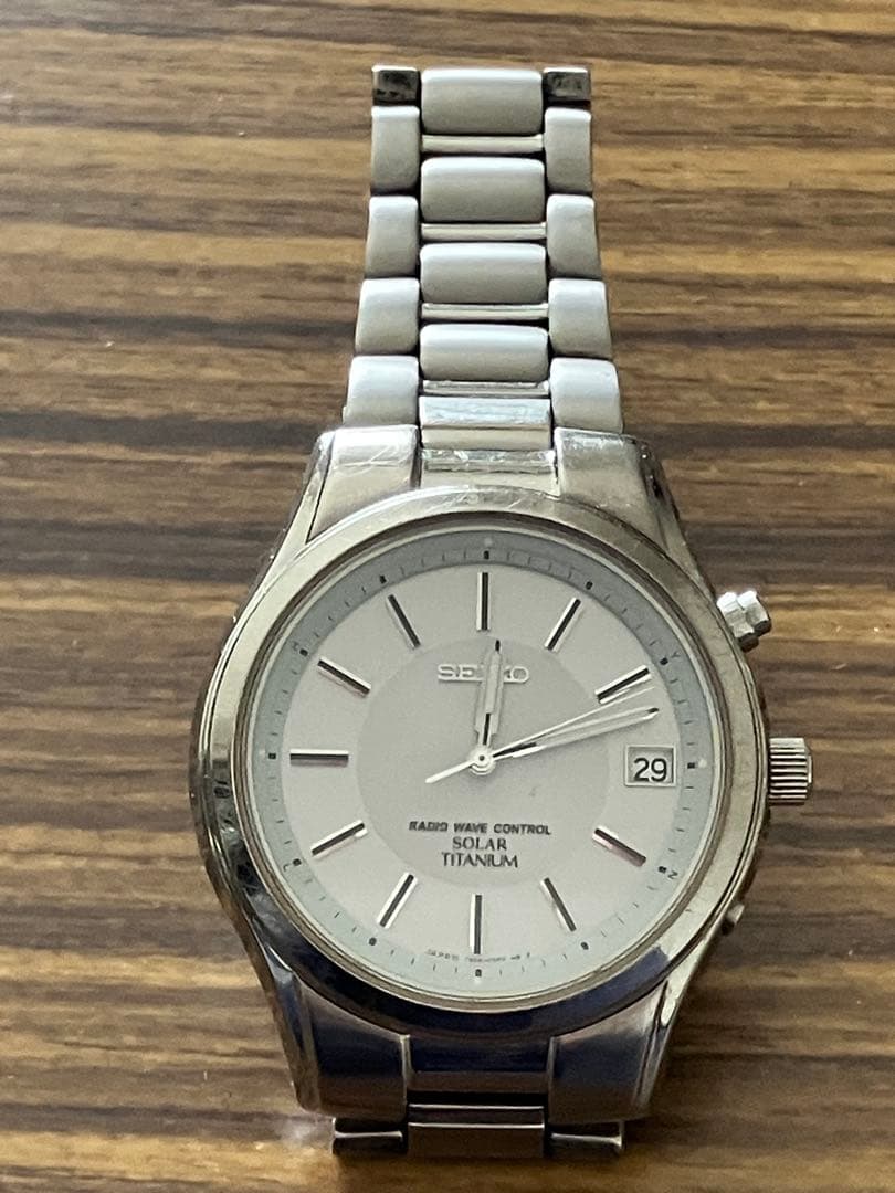 稼働品／SEIKO SOLAR 電波時計 7B22 セイコー ソーラー 訳あり）稼働品／SEIKO SOLAR 電波時計 7B22 セイコー ソーラー - メルカリ