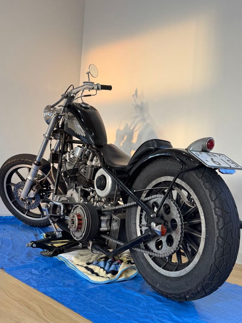 ショベルヘッド1200乾式クラッチ