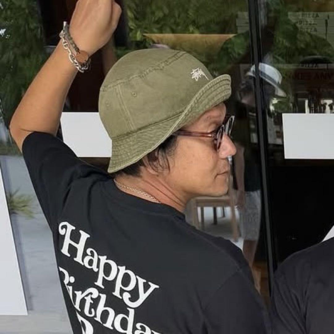 帽子 STUSSY WASHED STOCK BUCKET HAT