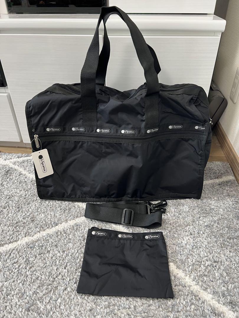 レスポートサック　ブラック　BLAK ボストンバッグ ポーチ付き