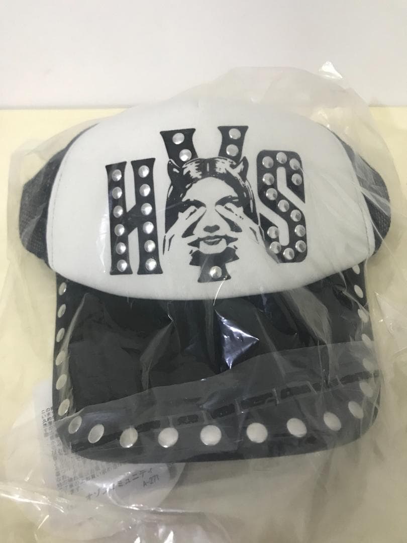 新品- タグ付き ヒステリックグラマー　スタッズメッシュキャップ