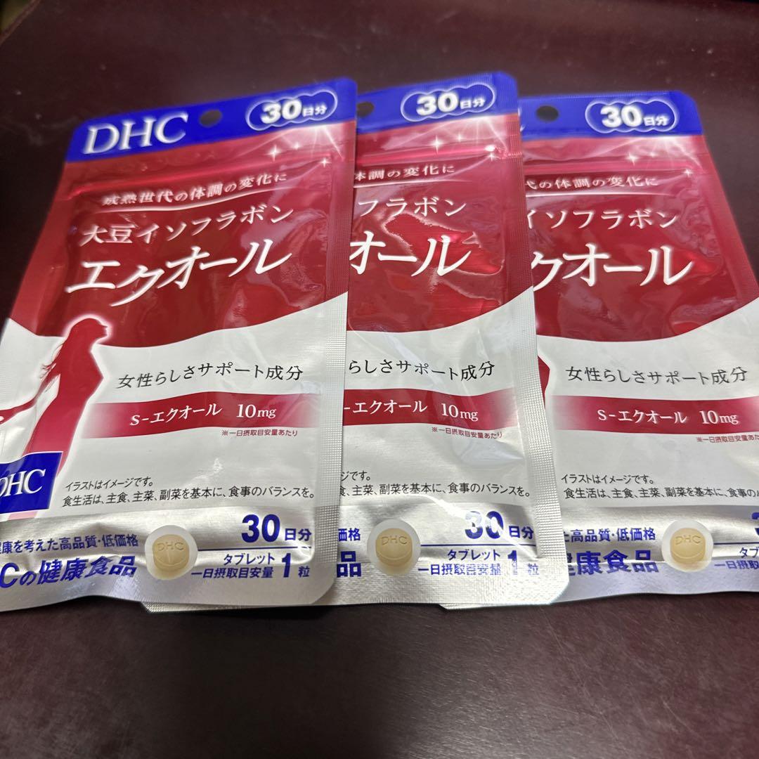 DHC 大豆イソフラボン エクオール 30日分　3個