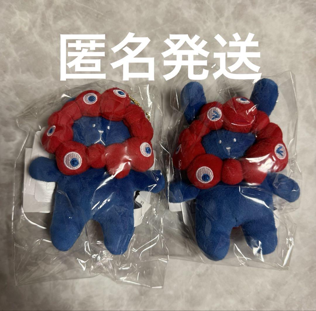 大阪関西万博　なりきりマスコットチャームうさぎとくまRAB SLOTH