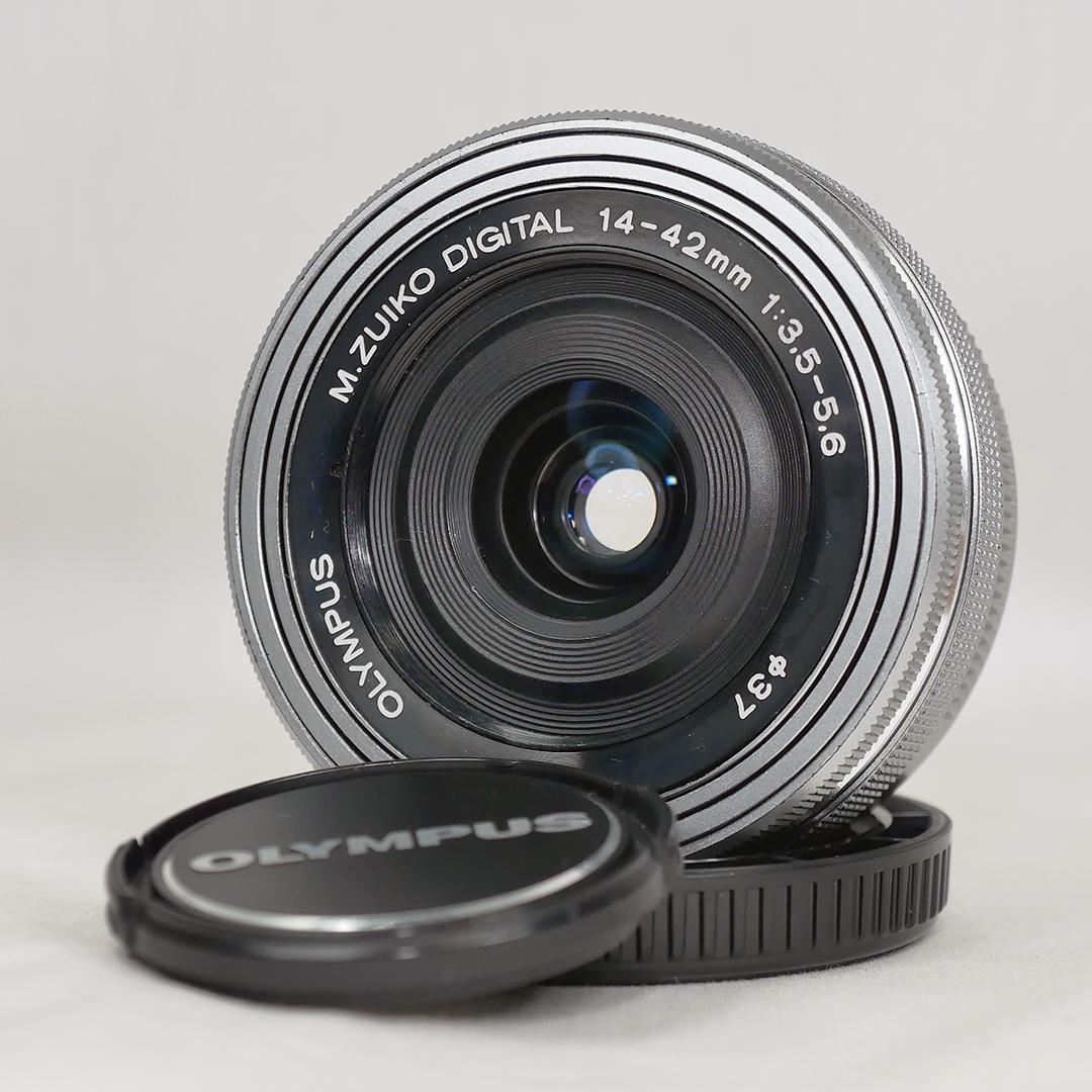 OLYMPUS 電動パンケーキレンズ M.ZUIKO 14-42mm - メルカリ