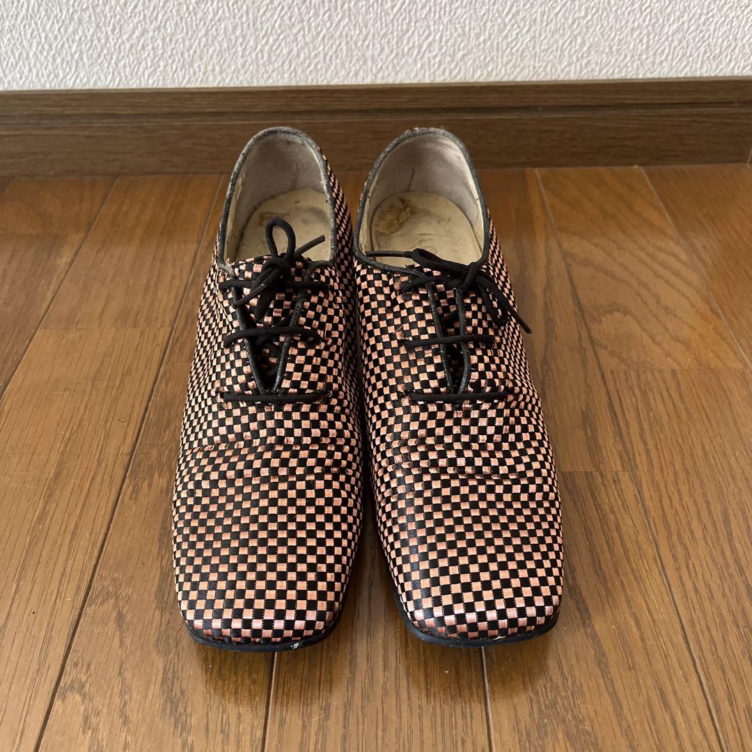 LOUIS VUITTON ルイヴィトン シューズ ダミエ　ヴィンテージ