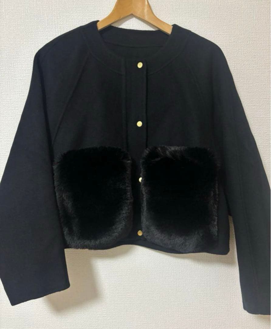 ファーポケットリバージャケットM GRACE CONTINENTAL