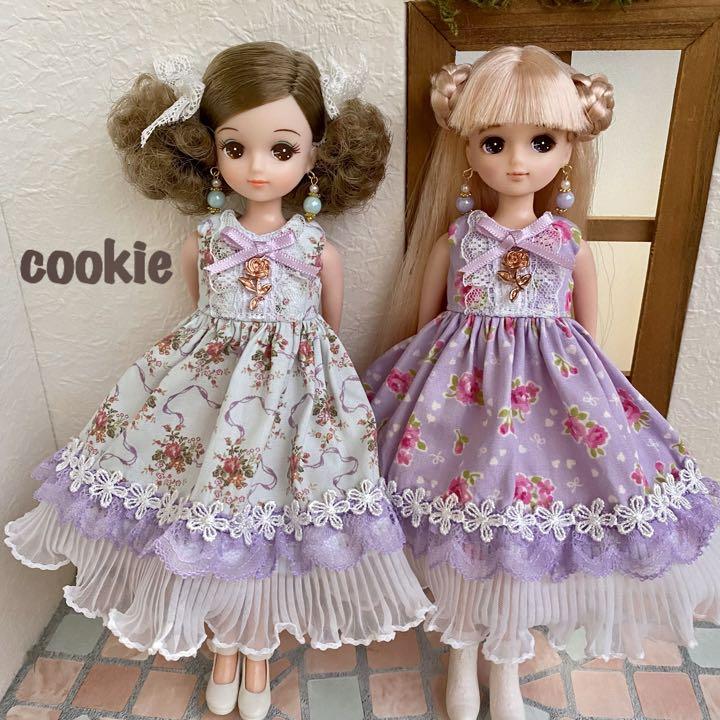 セール特価 リカちゃん ハンドメイド ゆめかわワンピース ドレス 服 おもちゃ 人形 Khonggianmoi Com Vn
