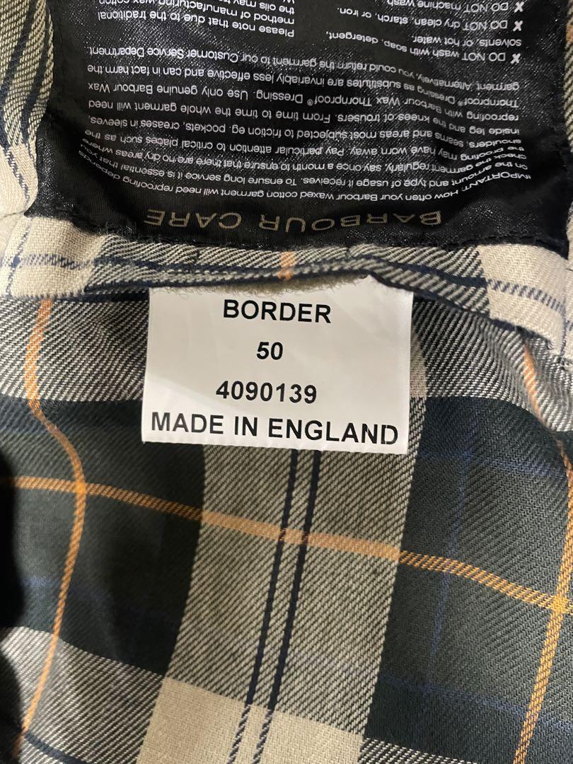Barbour BORDER バブアー　ボーダー　古着　vintage