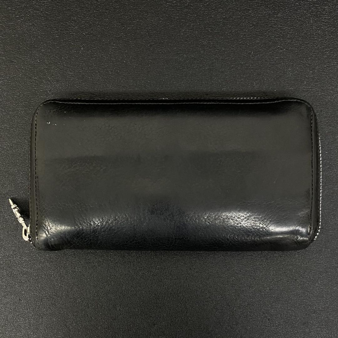 CHROME HEARTS REC F ZIP レザー ジップ ウォレット