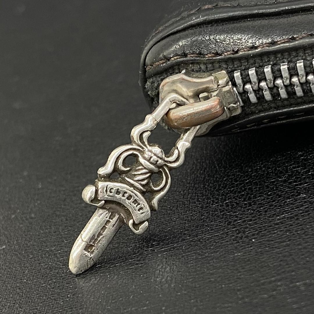 CHROME HEARTS REC F ZIP レザー ジップ ウォレット