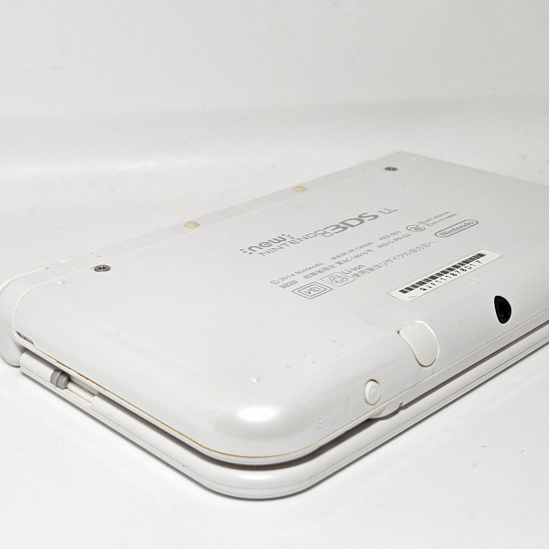 美品 Newニンテンドー3DS LL 本体 ホワイト 充電器 タッチペン