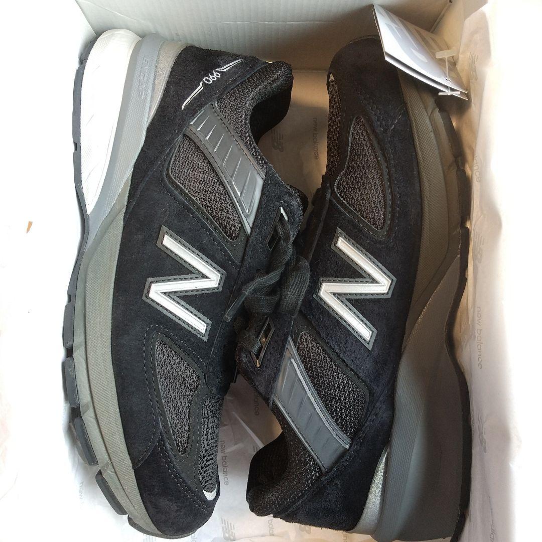 M990BK5／26.0cm／ワイズD／new balance／990v5