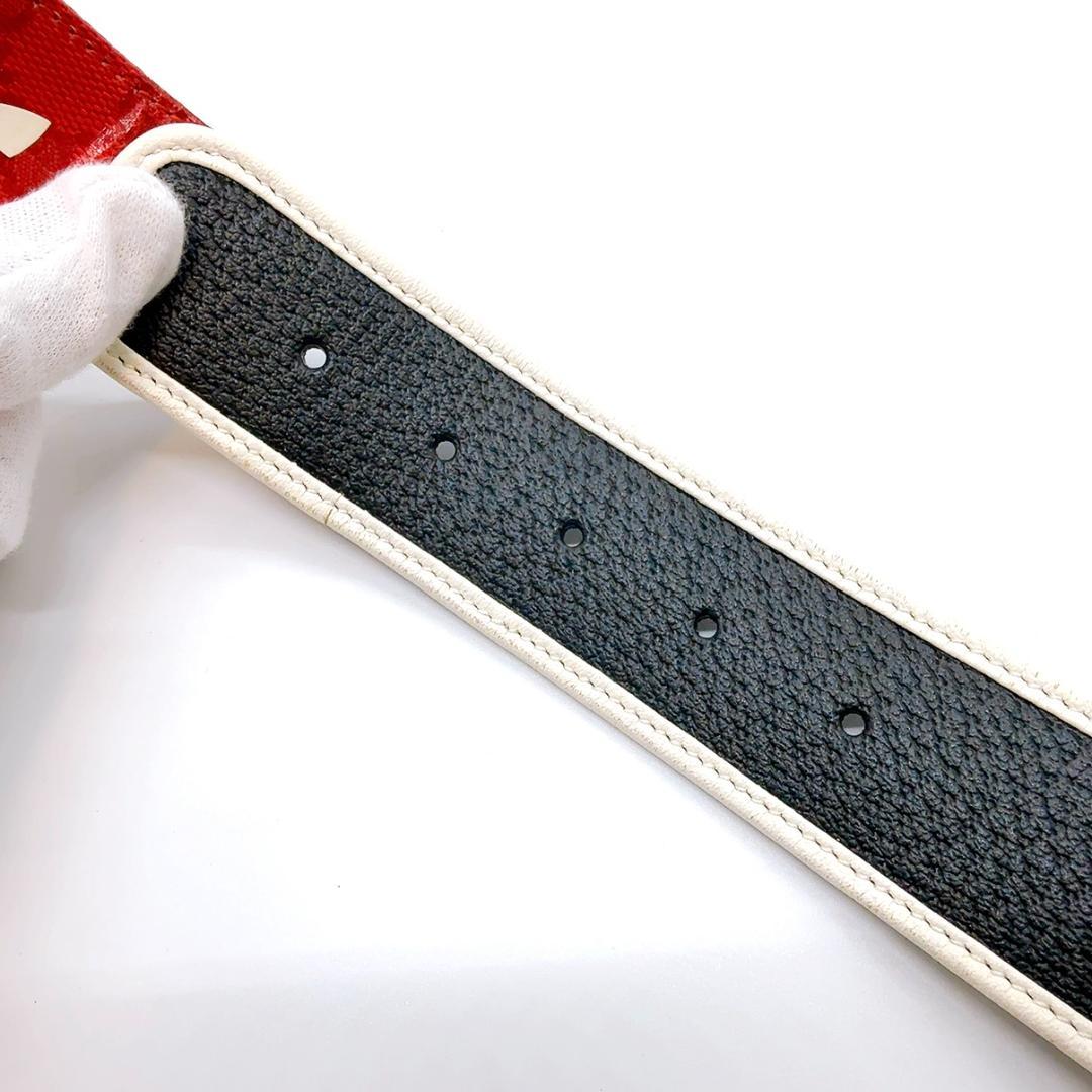 ◇グッチ×アディダス◇406831/PVC/ダブルG/ベルト/ゴールド金具 ◇グッチ×アディダス◇406831/PVC/ダブルG/ベルト/ゴールド金具