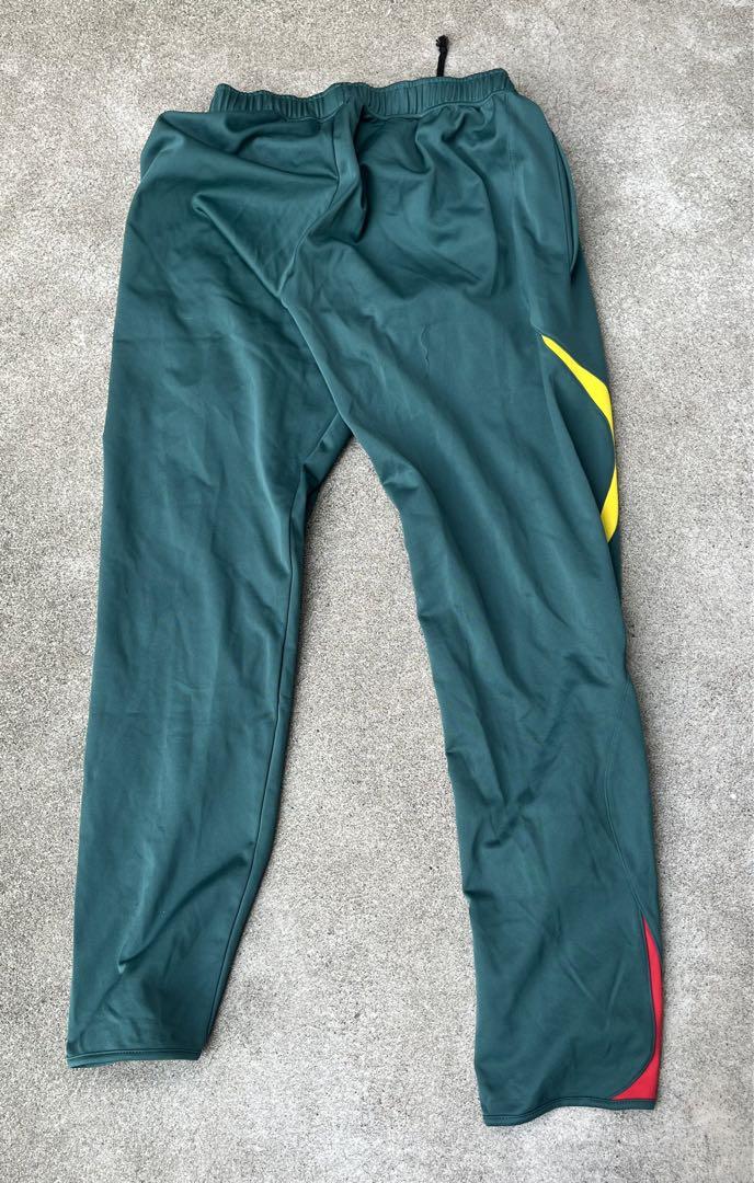 【静学】Mizuno ジャージセット 緑/黄/赤