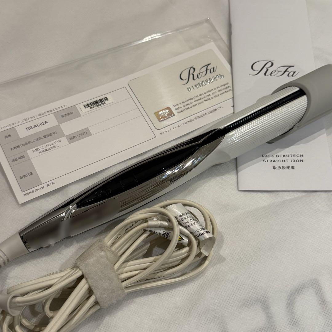 【ジャンク品】リファ ビューテック ストレートアイロン RE-AC02A