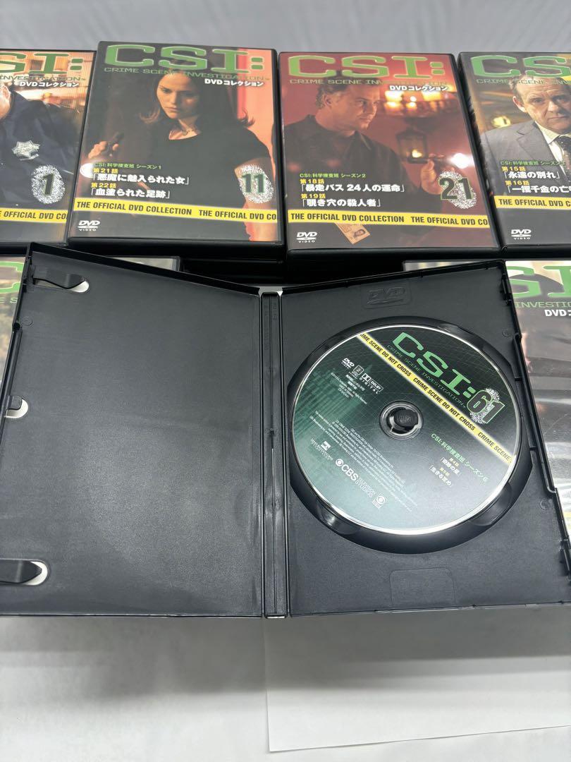 CSI 科学捜査班 season1〜8 DVD全91巻セット デアゴスティーニ