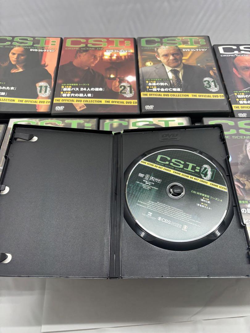 CSI 科学捜査班 season1〜8 DVD全91巻セット デアゴスティーニ