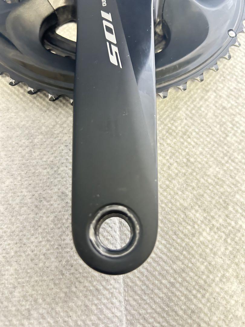 シマノ105 FC-R7000 170mm 50x34T ブラック 11S