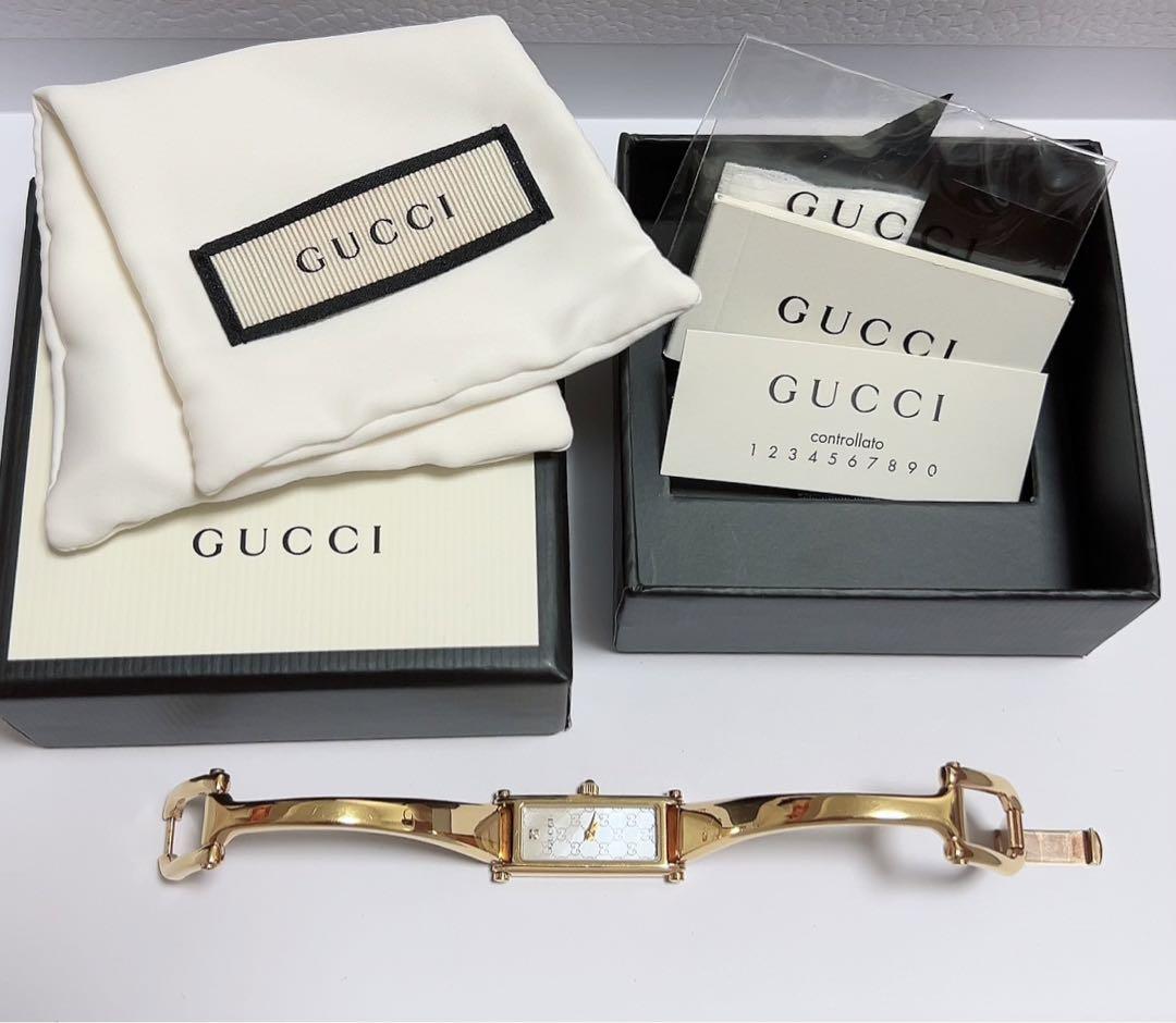 GUCCI バングルウォッチ ピンクゴールド