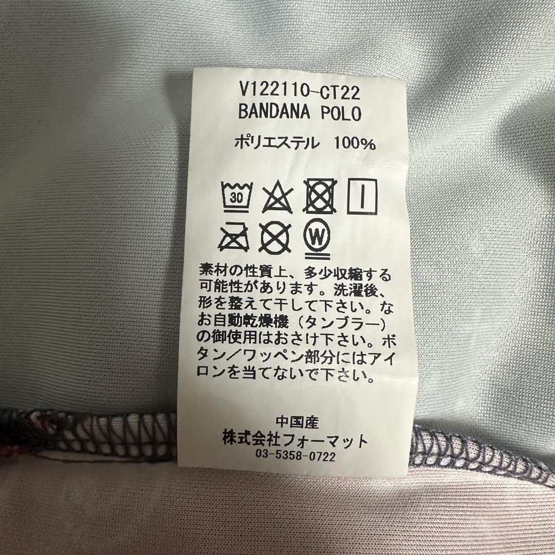 【超希少◎】VTWELVE　ポロシャツ　ペイズリー　総柄　美品　完売モデル◎