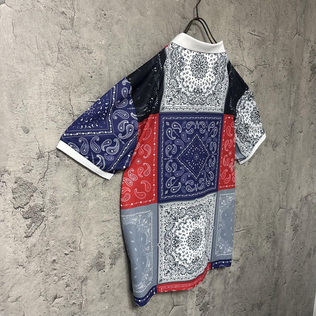 【超希少◎】VTWELVE　ポロシャツ　ペイズリー　総柄　美品　完売モデル◎