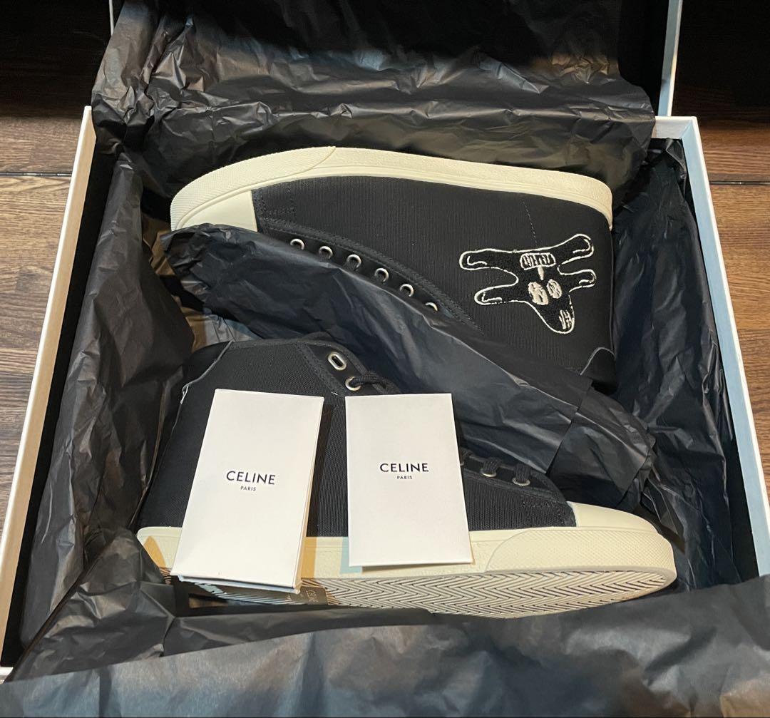 CELINE セリーヌ アンドレ・ブッツァー レースアップ スニーカー 靴