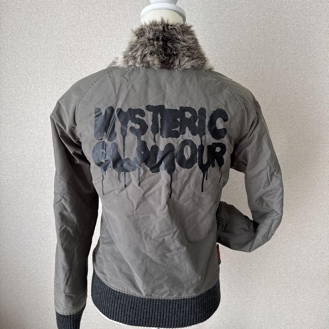 R*I様 HYSTERIC GLAMOUR ロゴグレー ジャンパー　PRIMAL