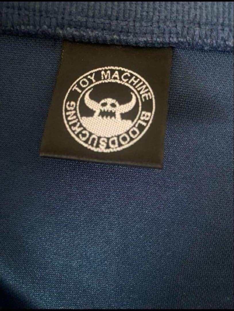 XL上下オレンジラインネイビーXL(LL)・TOY MACHINE