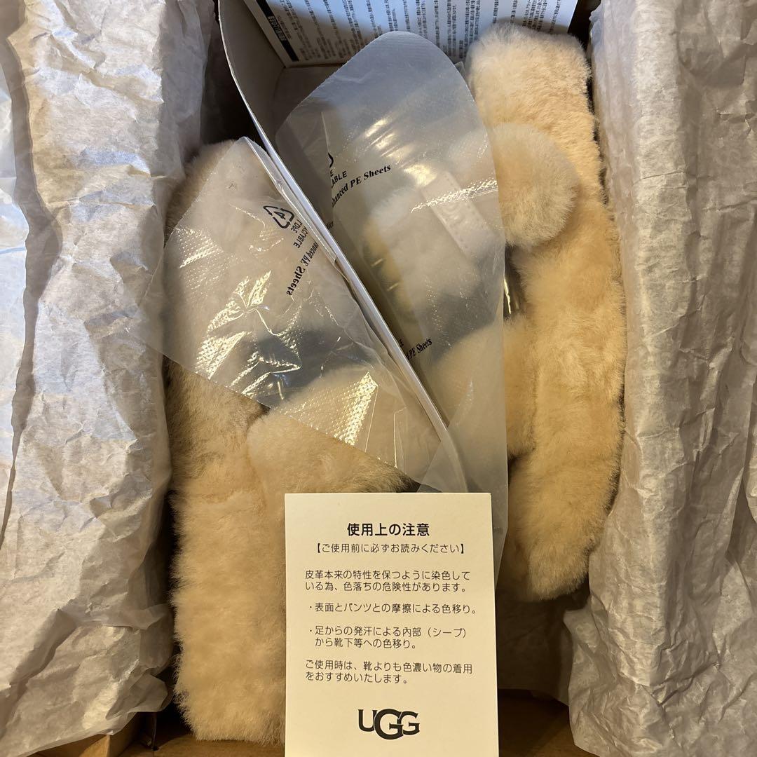 【超美品】アグサンダルUGG FUZZ YEAH24センチ